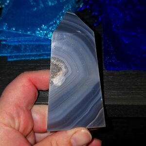 Agate tower with druzy. Medium size 🥰😍